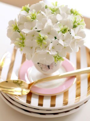 elegant Easter Tablescape