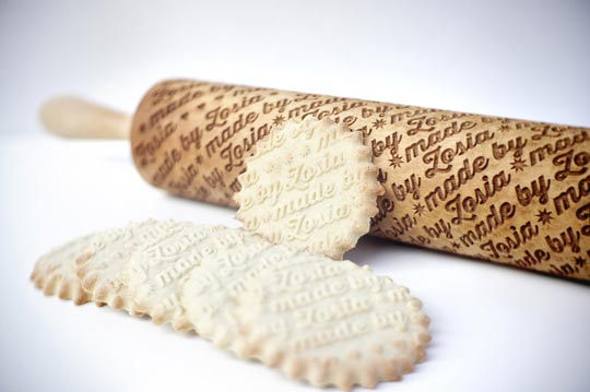 engraved rolling pins