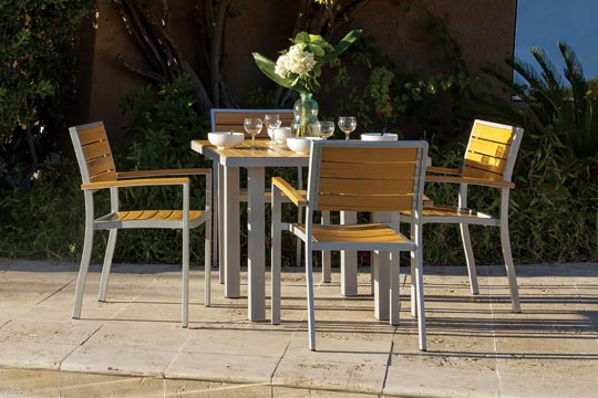 modern bistro set