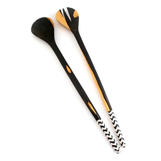 salad spoon fork