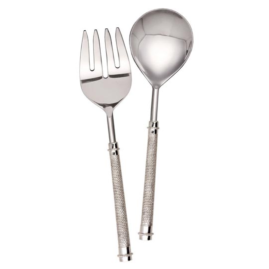 shabby chic salad servers