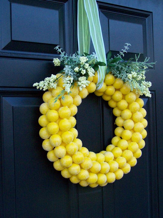 spring wreath diy