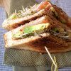 Chic Club Sandwich With Smoked Salmon And Avocado thumbnail