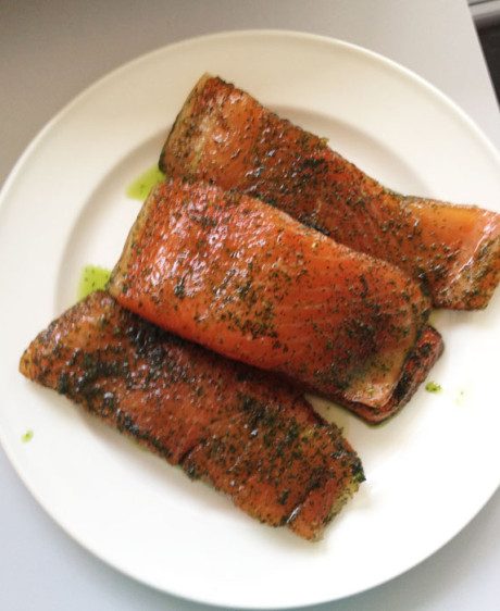 marinated salmon recipe