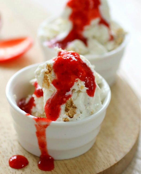 Strawberry Cheesecake Ice Cream