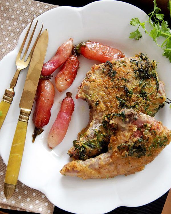 Herbs & Mustard Crusted Lamb Chops