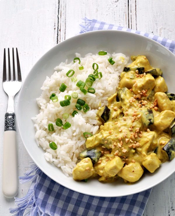 Chicken Curry with Eggplant