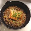 Green Lentils With Pan Fried Salmon thumbnail