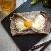 Buckwheat Crepes Stuffed With Ham, Cheese & Egg thumbnail