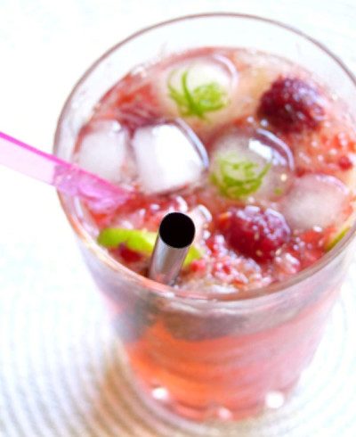 Raspberry Mint Mojito