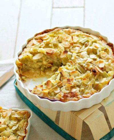 Rhubarb & Almond Cream Tart