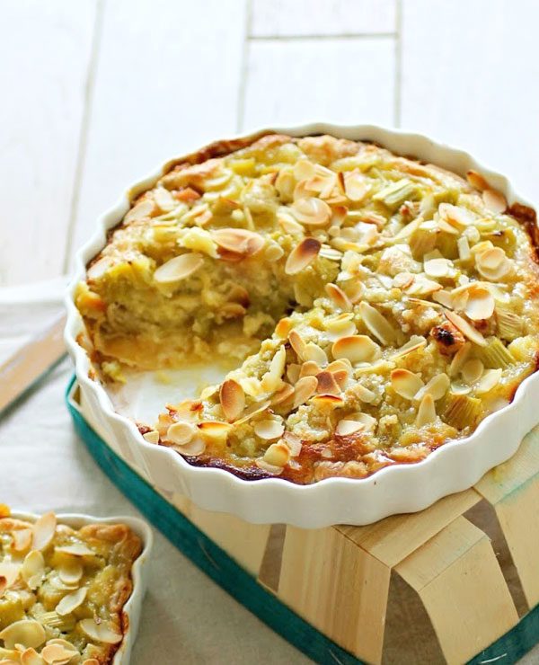 Rhubarb & Almond Cream Tart