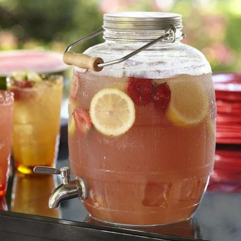 barrel drink dispenser