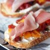 Tomato, Goat’s Cheese & Ham Bruschetta thumbnail