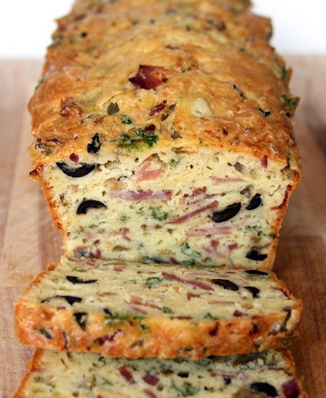 Olive, Bacon And Cheese Bread