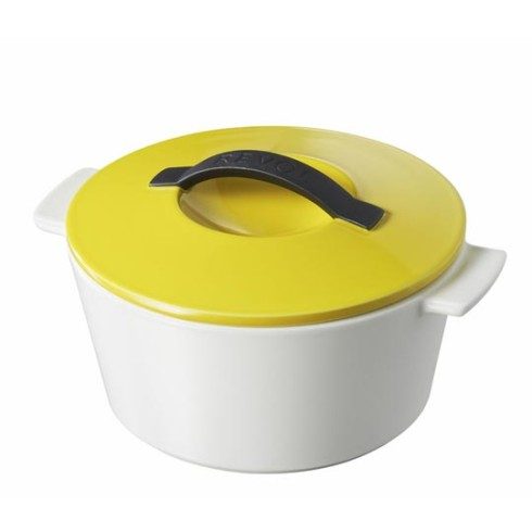 colorful yellow cookware