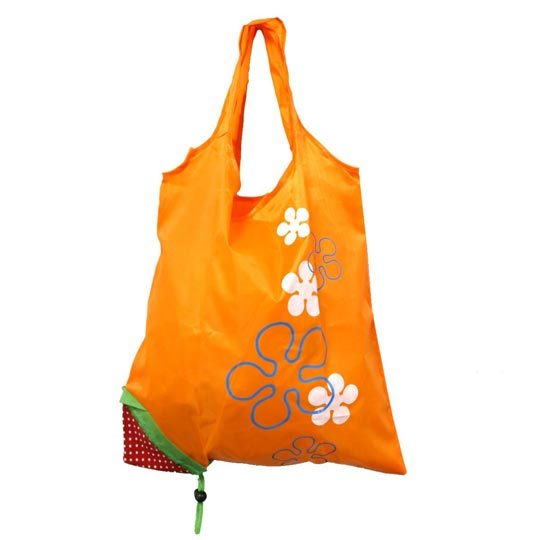 fun orange tote bag