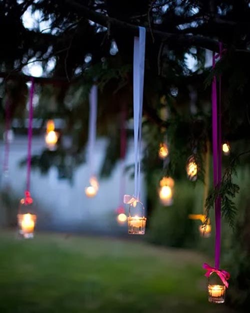 garden weddings pendant decor