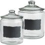 glass jars set chalkboard label thumbnail