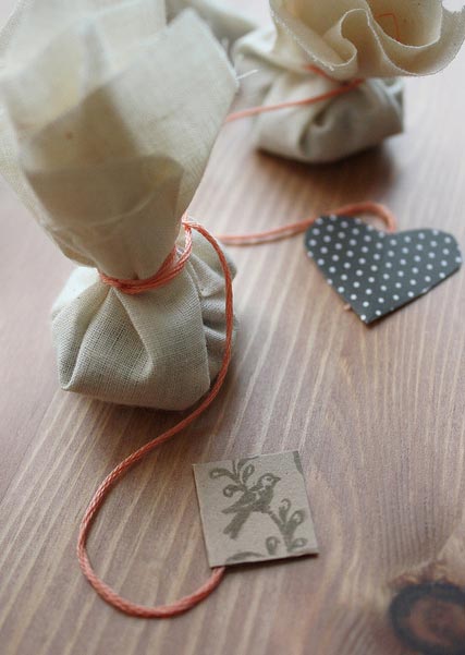 homemade tea bags