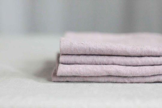 lavender linen napkins