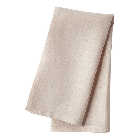 linen napkin for feminine table decor
