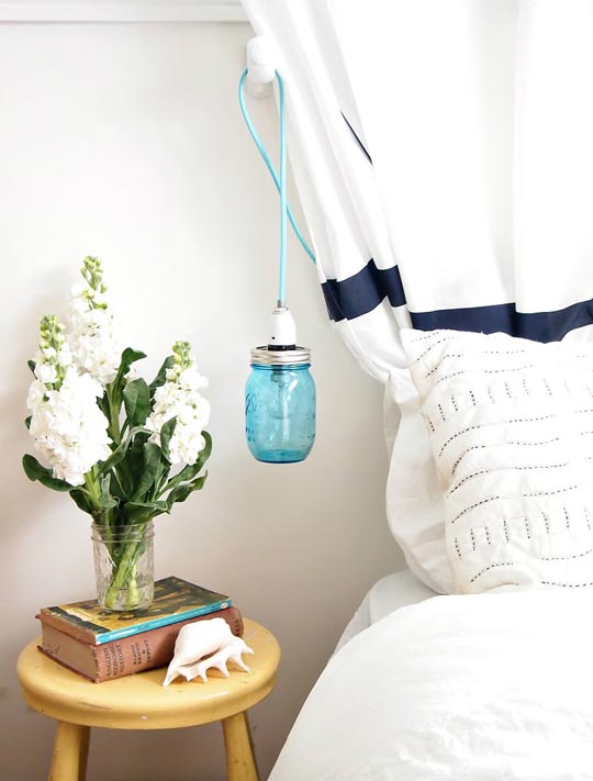 mason jar pendant light