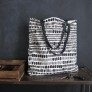 modern pattern market tote bag thumbnail