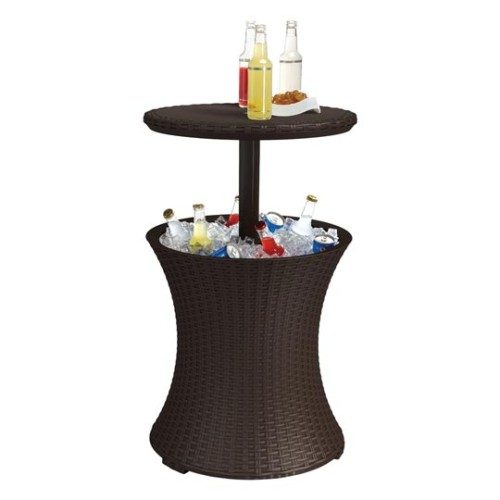 outdoor rattan cool bar