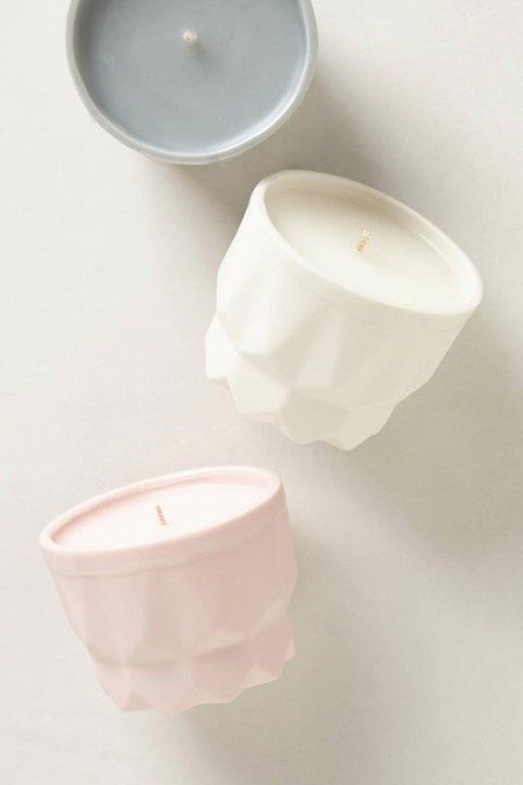 pastel votive candles