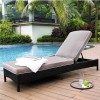 Outdoor Wicker Chaise Lounge thumbnail