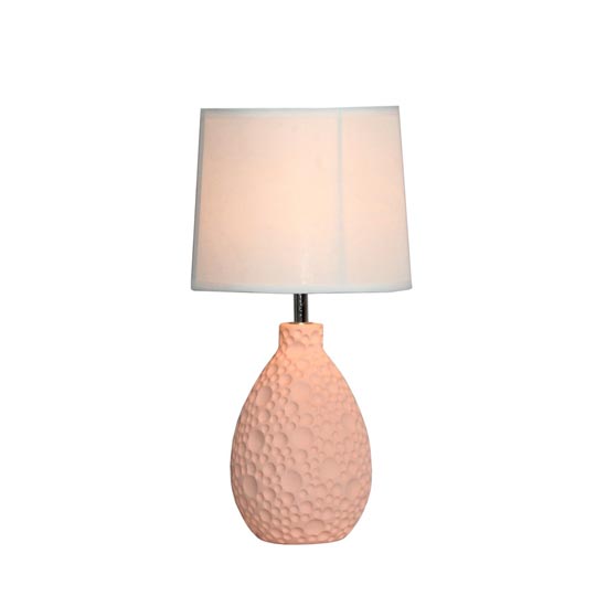 pink girly table lamp
