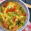 Scrambled Eggs With Tomato And Chive thumbnail