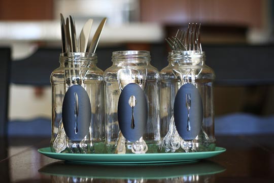 recycled mason jar diy project