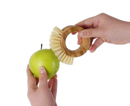 ring vegetable brush