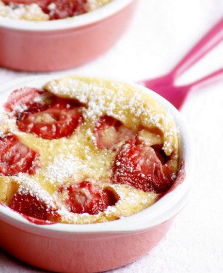 Strawberry Clafoutis