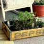 wooden crate herb garden thumbnail