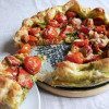 Rustic PestoTomato Tart  thumbnail