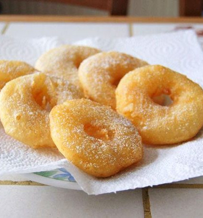 Apple Fritter Rings recipe