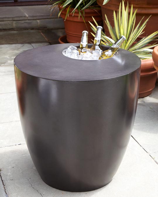 Beverage Cooler Side Table