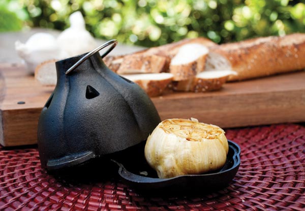 Cast Iron Garlic Roaster