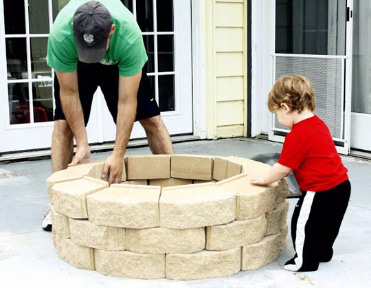 DIY Fire Pit Weekend Project