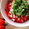Fresh Cilantro Tomato Salad  thumbnail