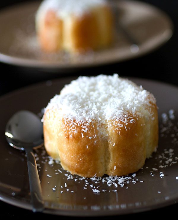Lemon And Coconut Mini Charlottes
