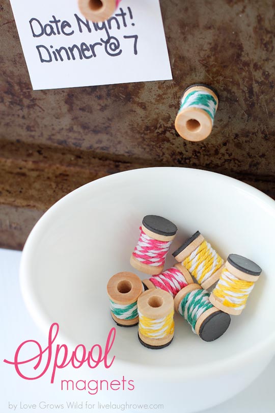 diy Spool Magnets