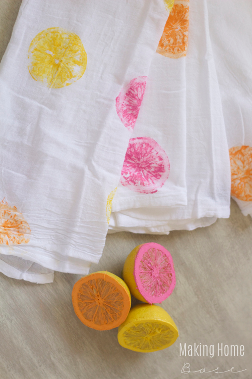 diy tea towel