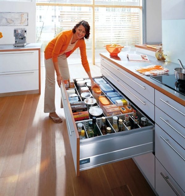 trick to organize the kitchen