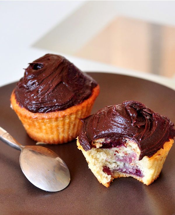 Chocolate Cherry Cupcakes