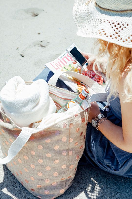 DIY Honeymoon Beach Bag