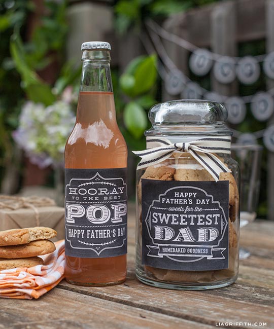 Fathers Day gift labels